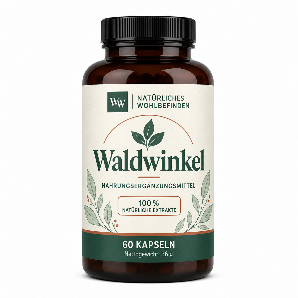 Waldwinkel – Produktverpackung in einer Studioaufnahme